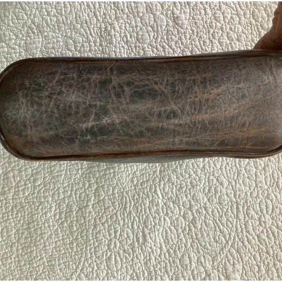 Jane Yoo leather hand painted crossbody purse - Picture 5 of 6